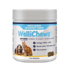 WelliChews™ Soin Senior Soft Chews chien 60 u